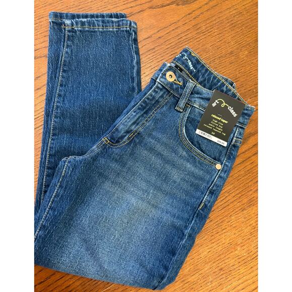 NWT Art Class High Rise Jeans- Kids 10 - Picture 5 of 7